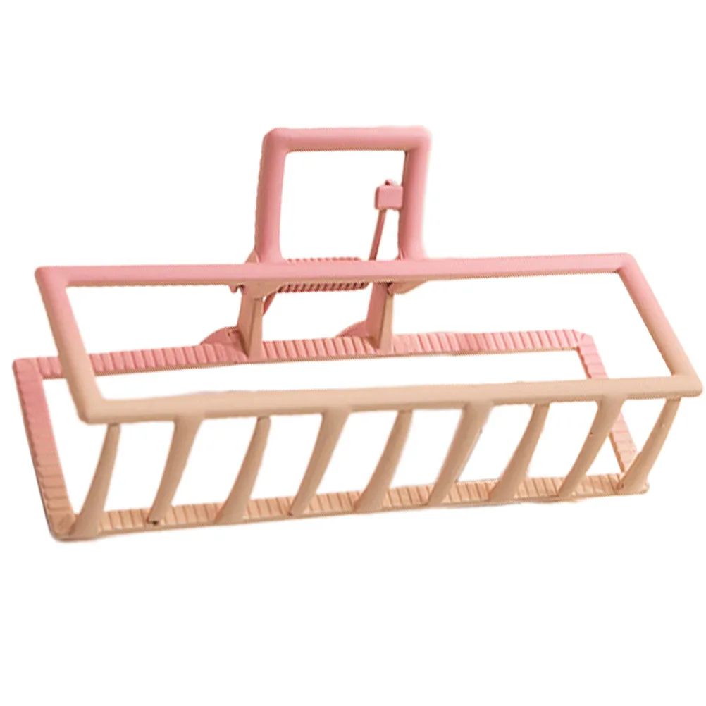 

Cute Pink Large Metal Claw Clip For Women Lightweight Durable Jaw Clip Easy Hold Thick Thin Hair Comfortable Wedding Party Use