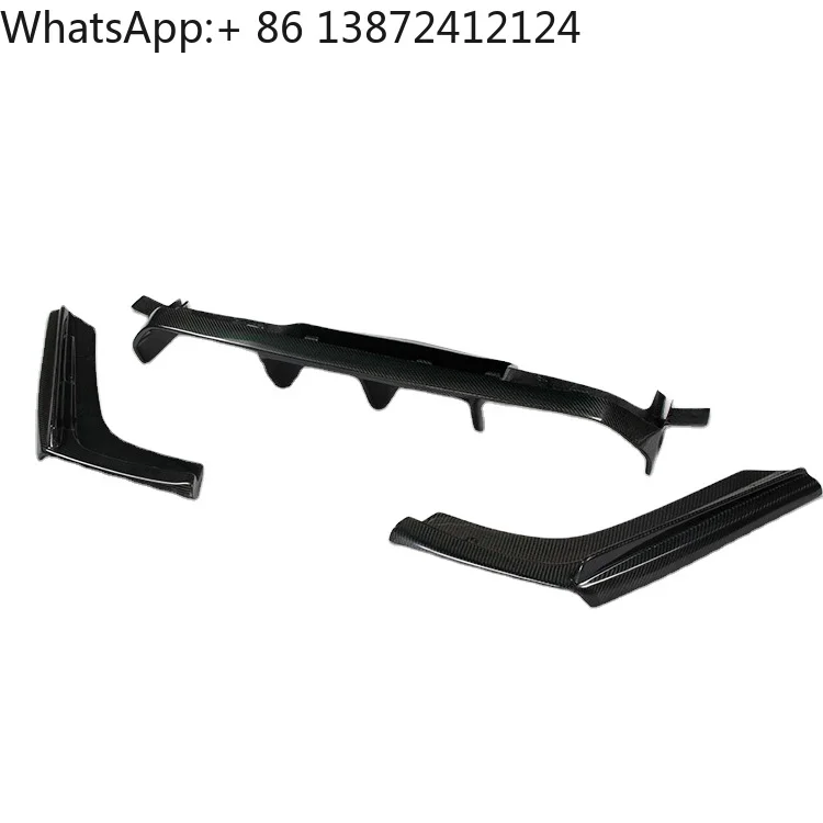 

High Quality V-style Three-stage Carbon Fiber Body Kit Bumper Rear Lip for BMW M3 M4 F80 F82