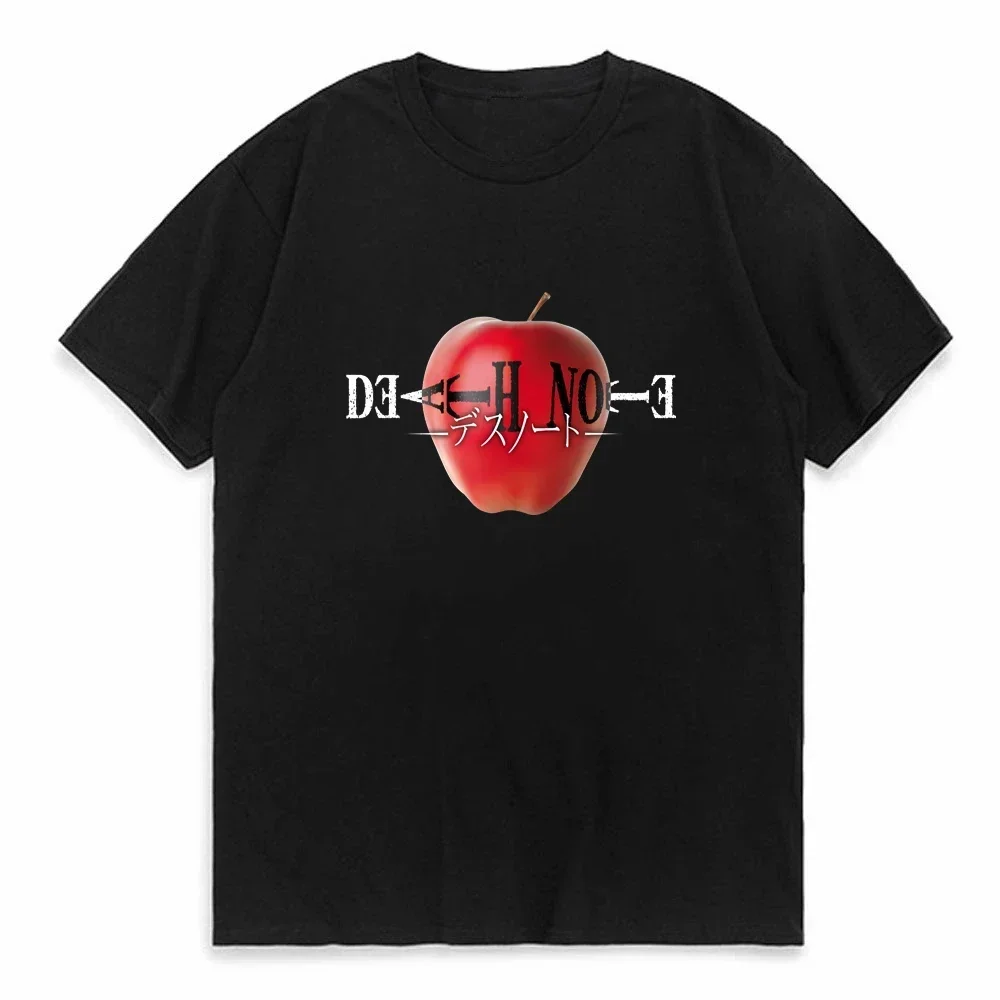 Death Note L Lawliet Vintage Anime Graphic T‑Shirt Men Women Oversized Unisex Short Sleeve Streetwear Casual Soft Cotton Tops