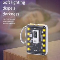 18650 Battery Charger Case DIY Power Bank Box Fast Charge 5W USB Output Battery Storage Box Batteries not included