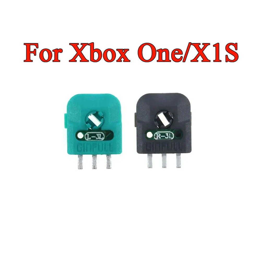 1 مجموعة ثلاثية الأبعاد قاعة التناظرية عصا التحكم الجهد 3 دبوس وحدة الاستشعار ل Xbox One S سليم PS4 PS5 التبديل برو عصا التحكم المركز الداخلي