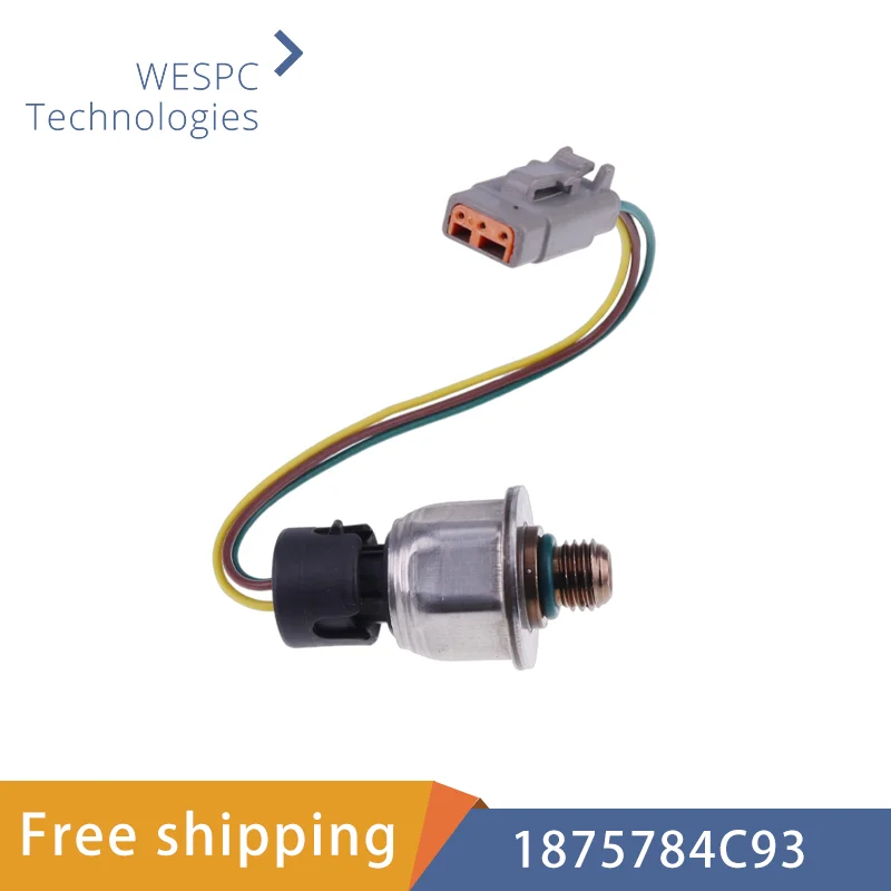 Oil Pressure Sensor 1875784C93 Replacement for International Navistar MaxxForce DT 9 10 Engine 3200 4300 7400 4400LP