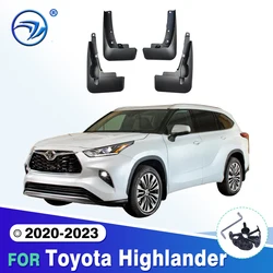 for Toyota Highlander 2021 2022 2020 2023 Kluger Hybrid XU70 Mudflaps Splash Guards MudGuards Mud Flaps Fender Car Accessories