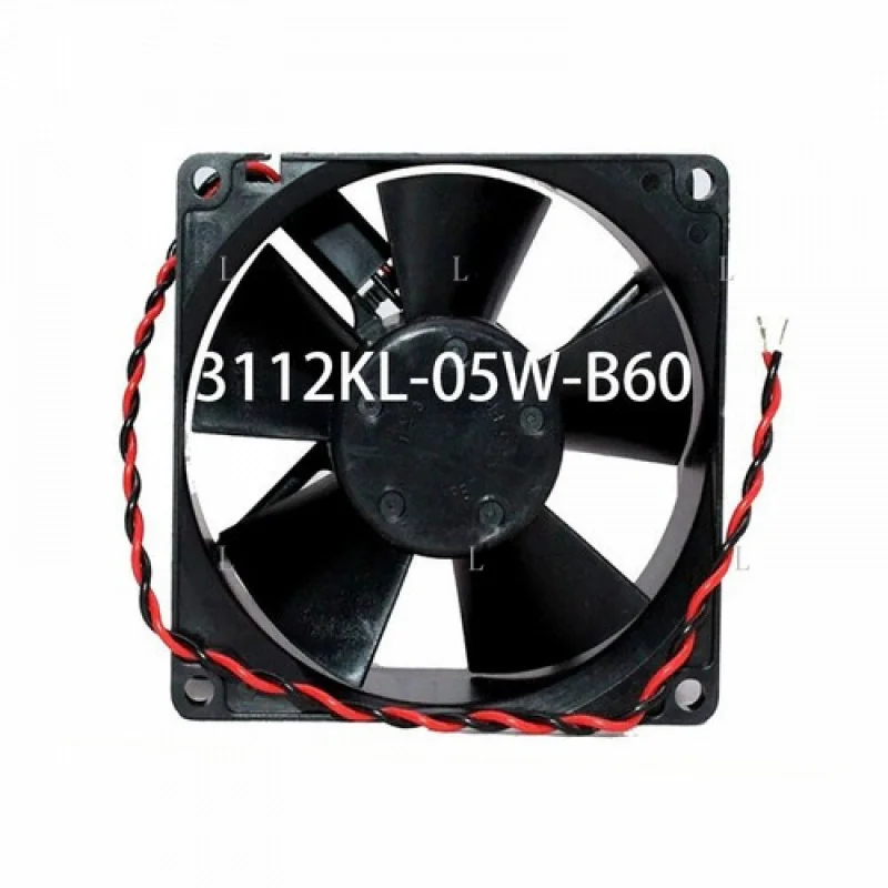 L für NMB 3112KL-05W-B60 24 VDC 0,28 A 80 x 80 x 32 mm 2-Draht-Lüfter mit hohem Luftstrom