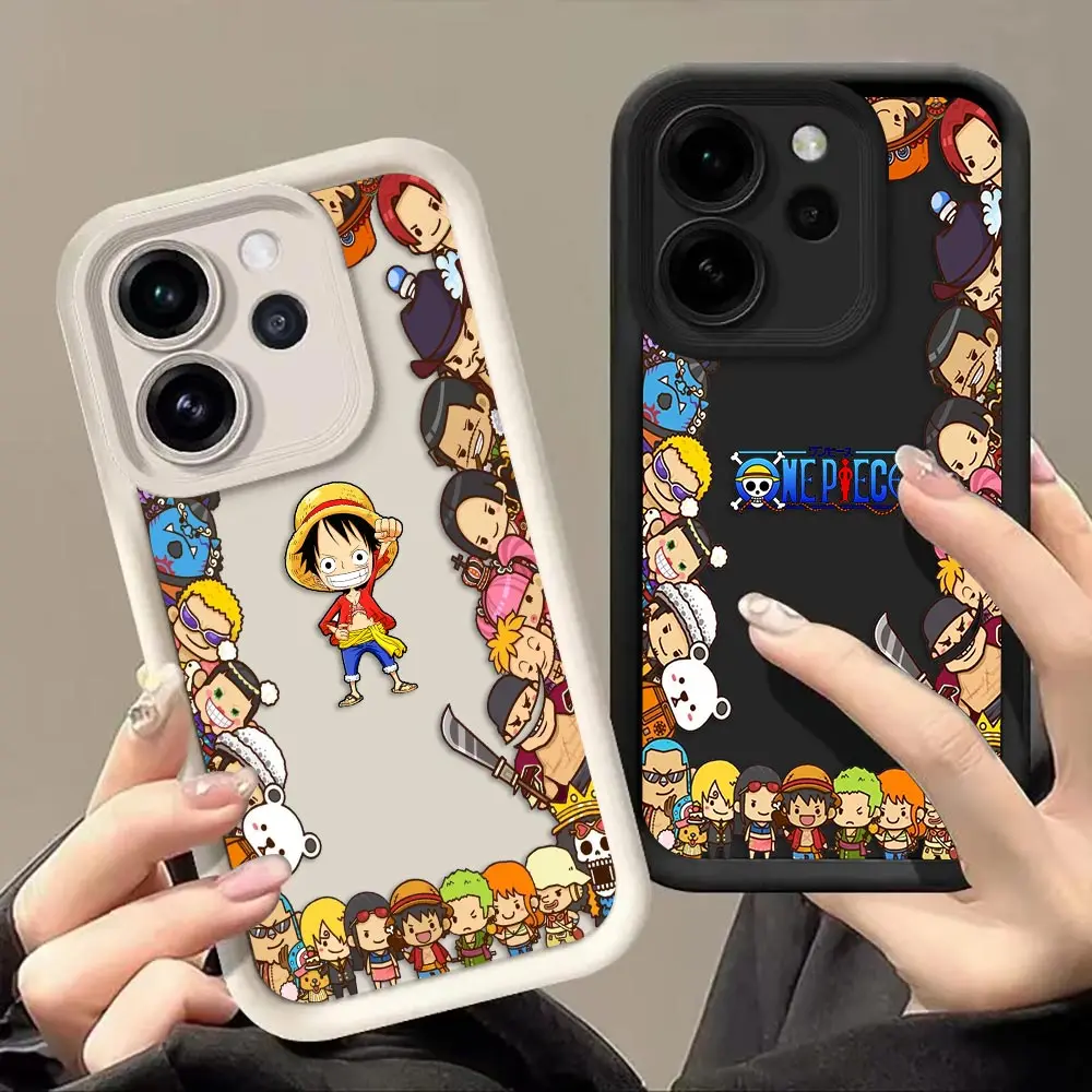 One P-Piece Luffy Phone Case For HONOR X9D X9B X9C X9A X8D X8C X8B X8A X8 X7A X6B X6A X7 X9 MAGIC 5 6 7 8 Shell Funda Case Cover