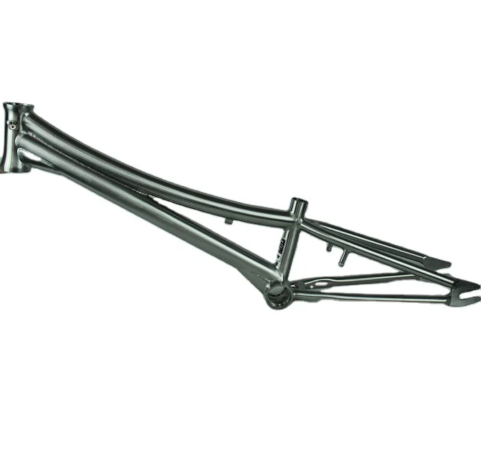 Ti BMX Bicycle Frame With V Brakes And Brushed