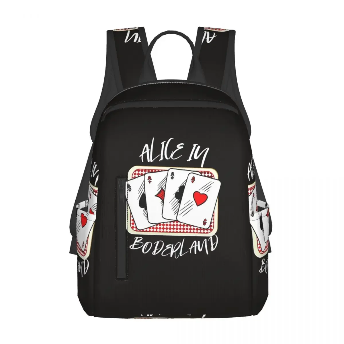 

ALICE IN BORDERLAND Backpack Large Capacity Kids BookBag School Bag Shoulder Bags for Men Women