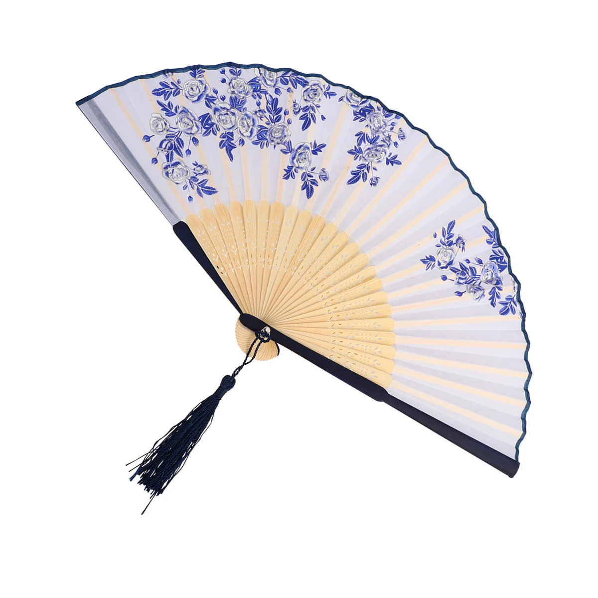 Ornament Fan Creative Foldable Classic Chinese Style Dance Home Decor Unique Design Durable Long Lasting Good Gift Photo Props