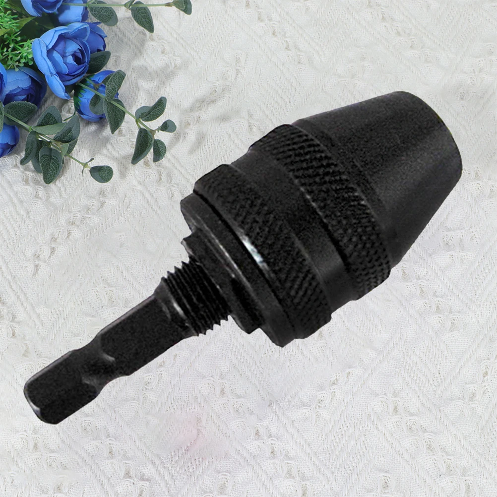 

8mm Hexagonal H Chuck Keyless Drill Impact Adapter Screwdriver Tool Detachable Rust Proof Corrosion Resistant