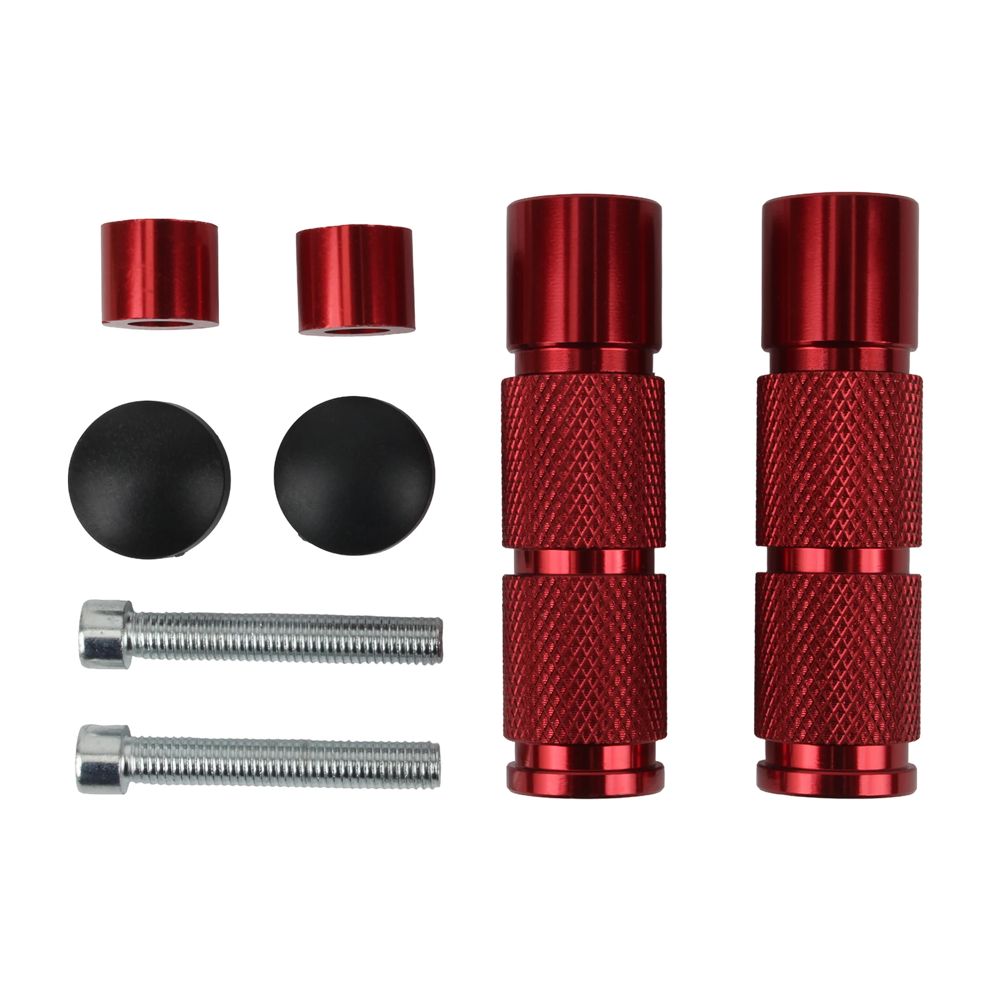 Motorcycle Universal Footrests Foot Pegs Pedals CNC Aluminum For Yamaha Honda Kawasaki 125 150 250 300 Accessories ATV Dirt Bike