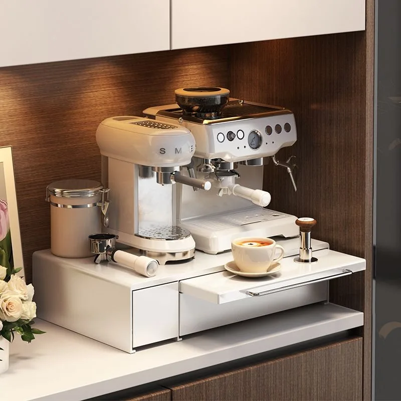 Side cabinet, countertop, coffee machine rack, premium desktop storage rack, drawer locker, free installation
