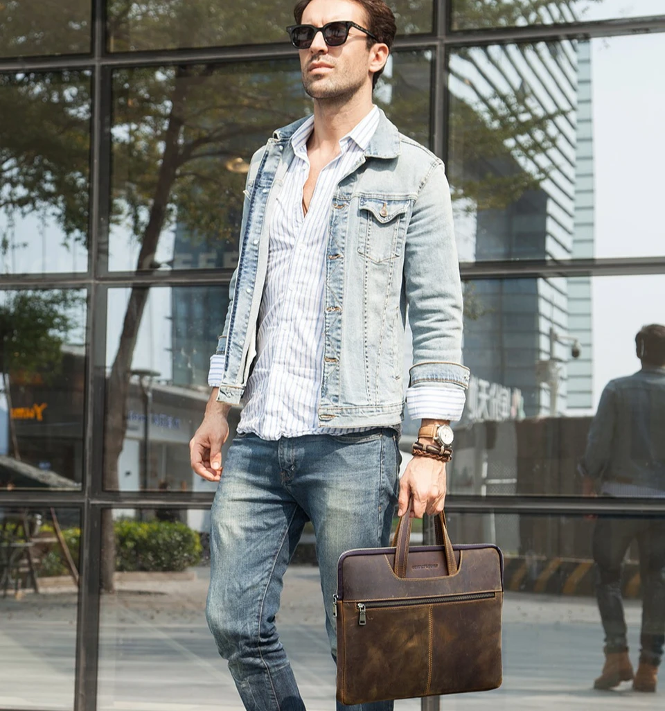 مناسبة لأجهزة الكمبيوتر المحمولة مقاس 15 بوصة، وسحاب محمول باليد، وسعة كبيرة، وسفر عمل متعدد الوظائف، وحقيبة راقية