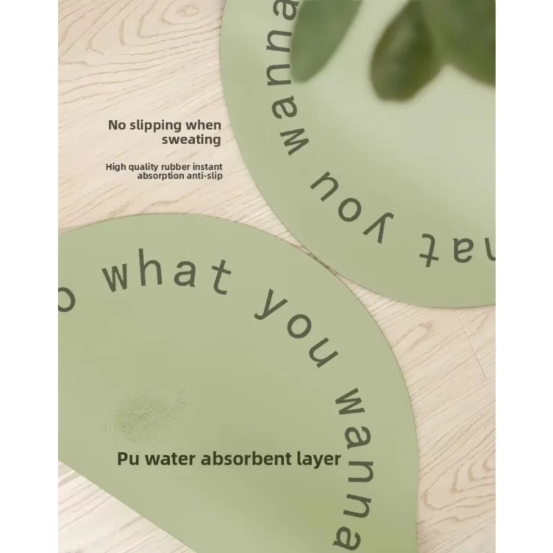 

Женский нескользящий напольный коврик из натурального каучука для горячей йоги, толщина 5 мм, со звуком и амортизацией для домашних упражнений