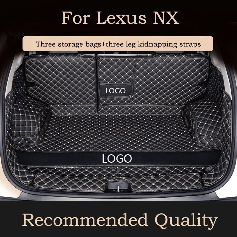 Car trunk mat for Lexus NX series 200 200T NX300 NX300h 2015 2016 2017 2018-2021 cargo liner carpet interior accessories cover