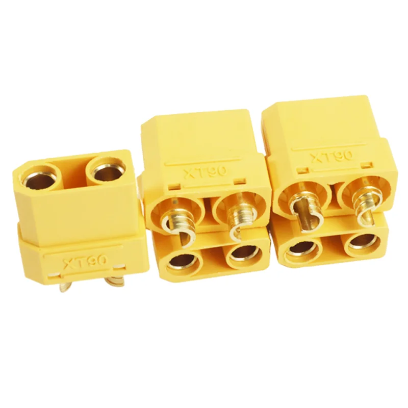 5ペアコネクタXT90 XT-90 XT90Hオスおよびメスバレットコネクタプラグ、RCリポバッテリーモーターESCおよび充電リード拡張用