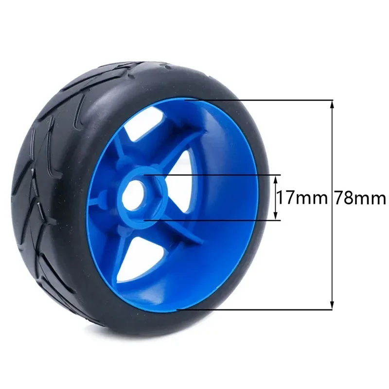 1/8 RC Off-Road Buggy Tires Wheel 17mm Hex for ARRMA Traxxas Redcat Losi Kyosho VRX HPI WR8 HSP Hobao 1/8 RC Car Update Parts