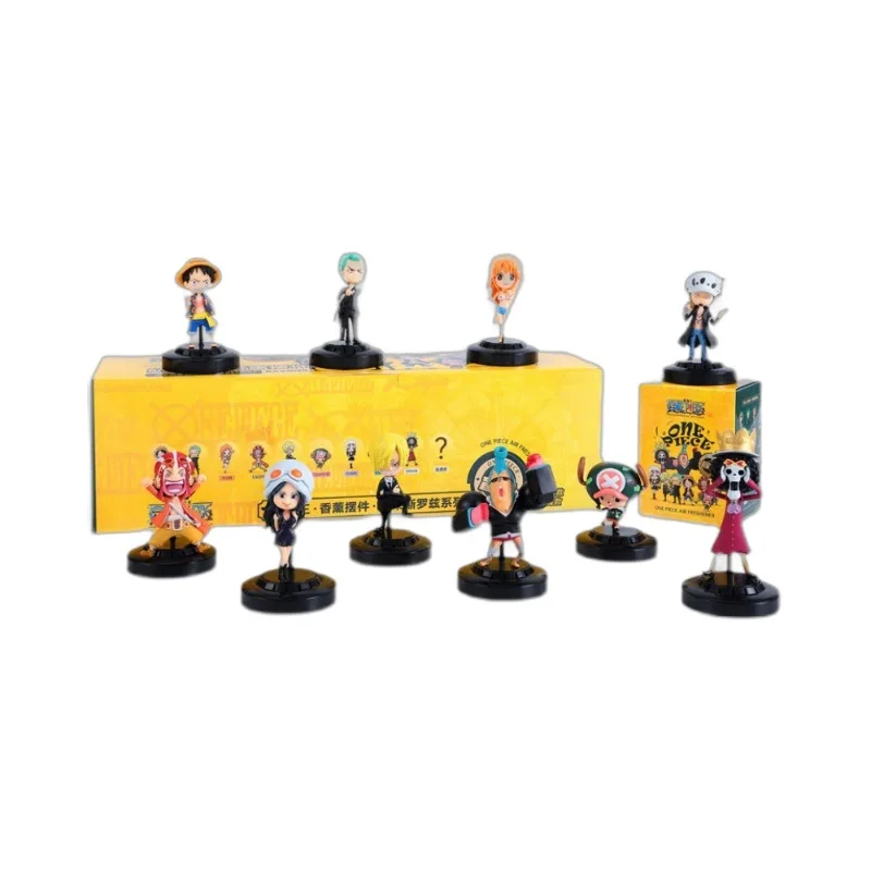 One Piece aromaterapia Anime Figure rufy Solon Mountain Zhi milwauperiferiche modello ornamento scatola cieca Figure modello bambola giocattolo