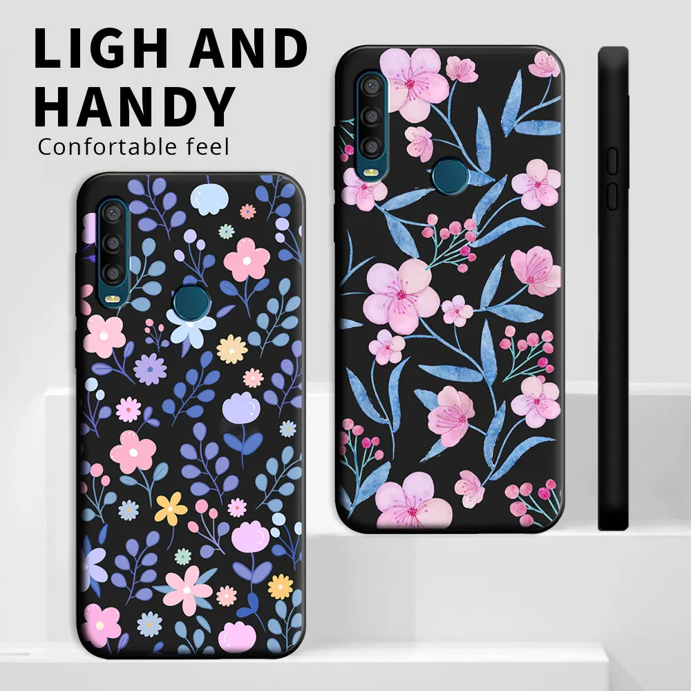 For Alcatel 3L 1B 1A 1SE 2020 Case Soft Silicone Fashion Couple Style Phone Case For Alcatel 1S 3L 2021 5030D 5030F Back Cover