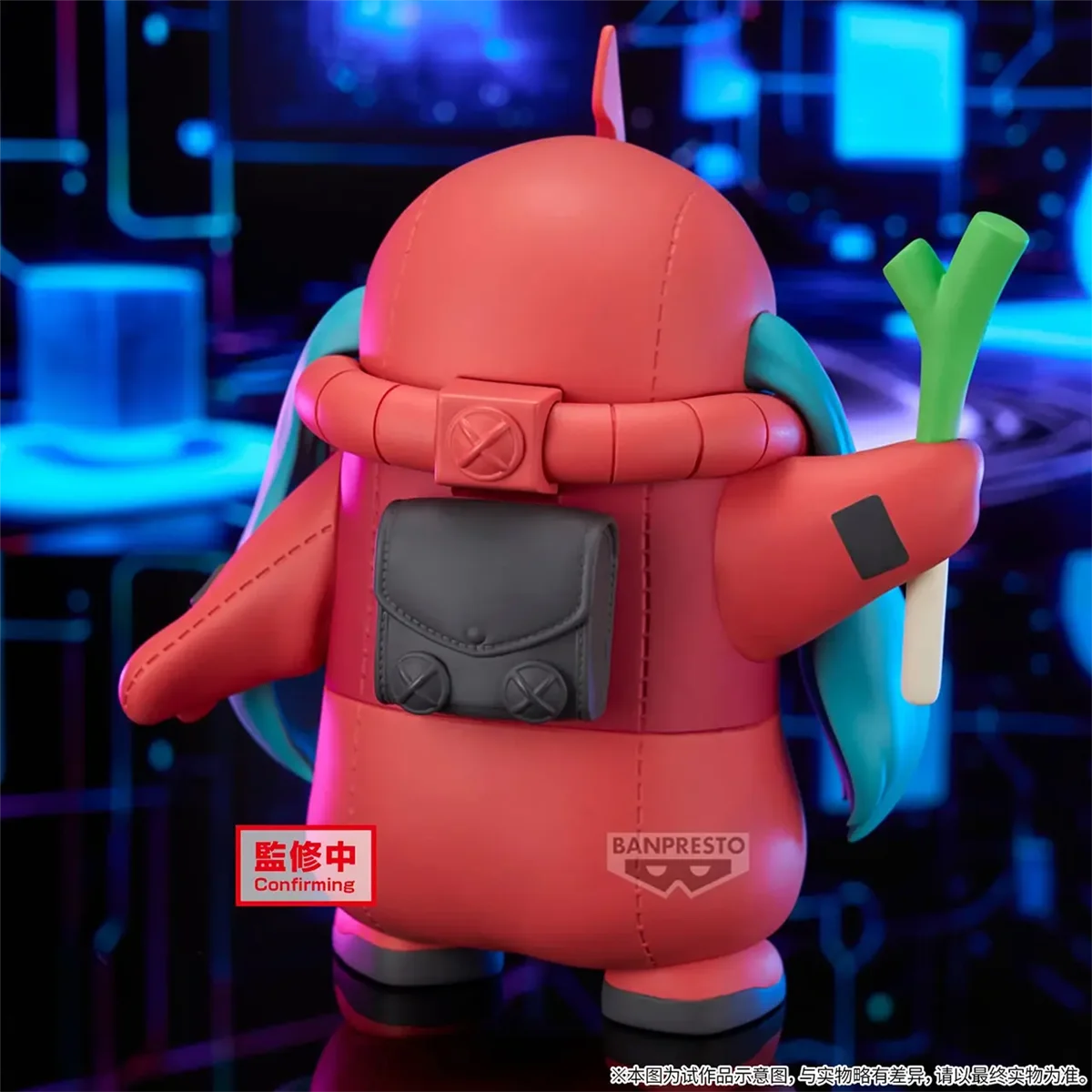 オリジナルバンプレスト-vocaloid-初音ミク-ガンダム45周年記念：チャルのカスタマイズされたザク-アニメフィギュア-アクションフィギュア-モデル玩具