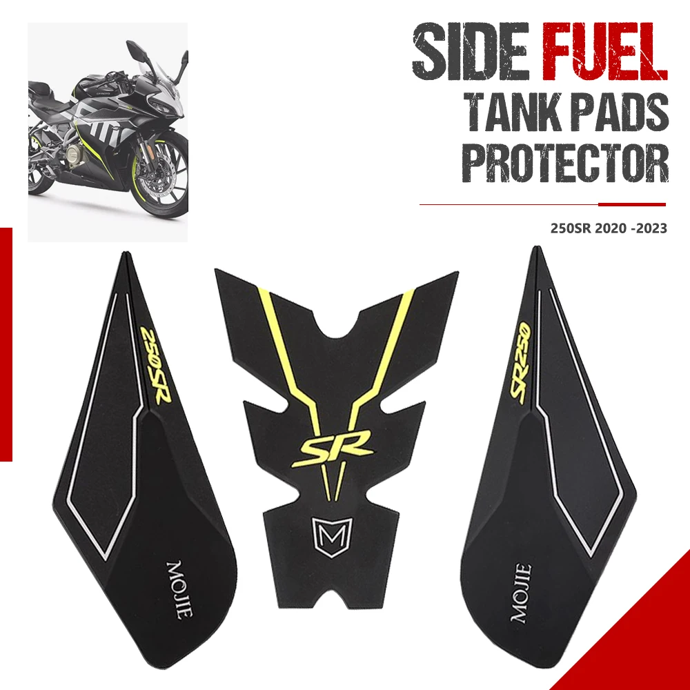 

For CFMOTO 250SR 250sr 250 SR 2020 2021 2022 2023 Motorcycle Sticker Anti slip Fuel Tank Pad Decal Knee Side Fuel Traction Pad