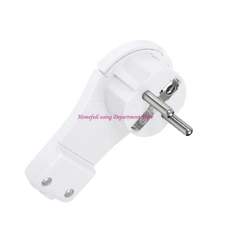 

Portable Rewireable EU Schuko Plugs Adapter Home Accessory With French German Sockets 16A 250V Household Daily Use