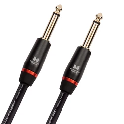 Oryginalny MONSTER PROLINK MONSTER BASS kabel przyrządowy subwoofer bass kabel z redukcją szumów prosty/kątowy wtyk