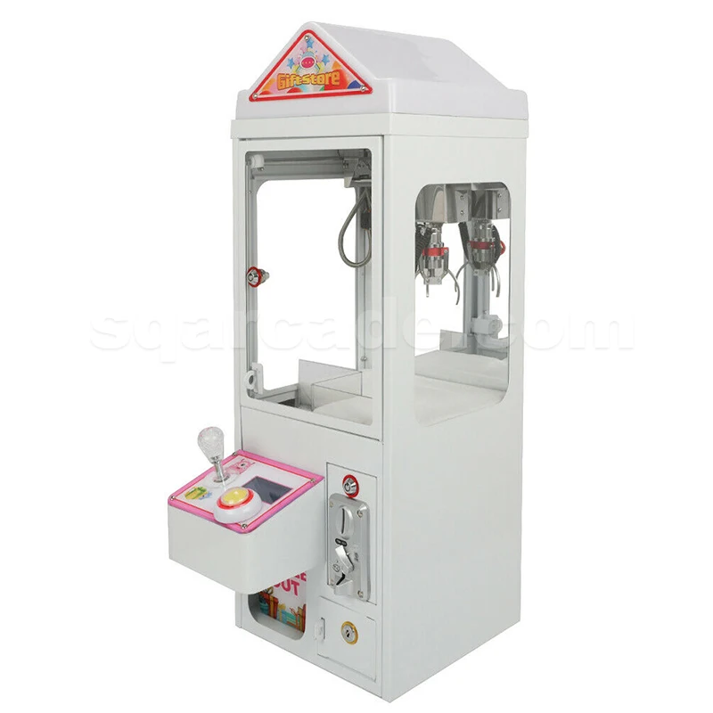 

Luxury Kids Coin Operated Claw Crane Mini Toy Claw Crane Machine Indoor Arcade