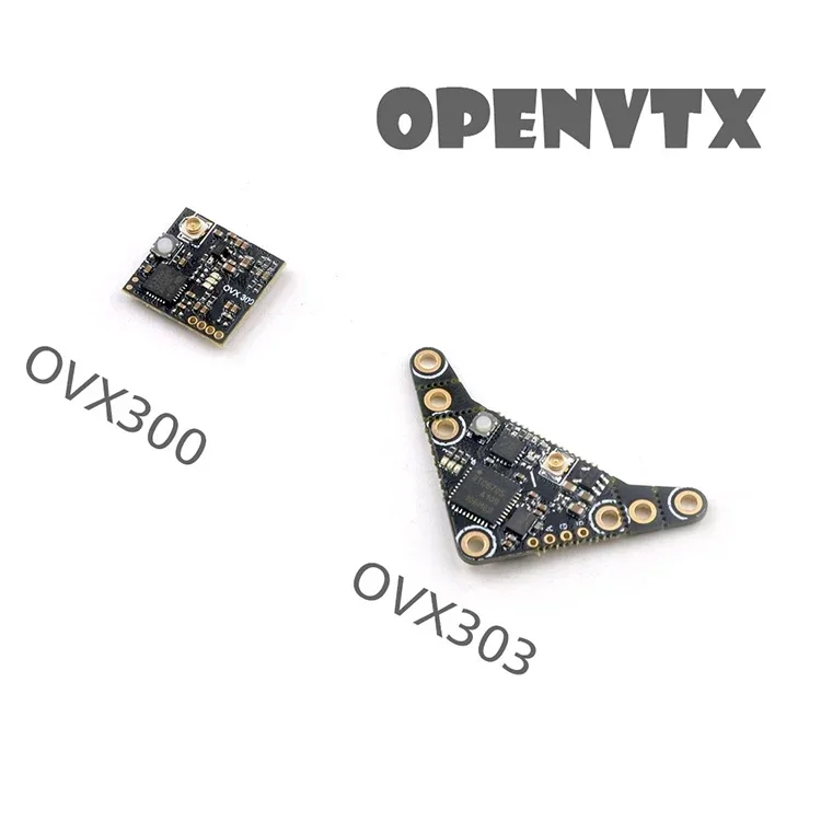 HappyModel OVX300 OVX303 5.8G 40CH 300mW Adjustable OpenVTX Video Micro Transmitter for FPV Tinywhoop Nano Micro Long Range