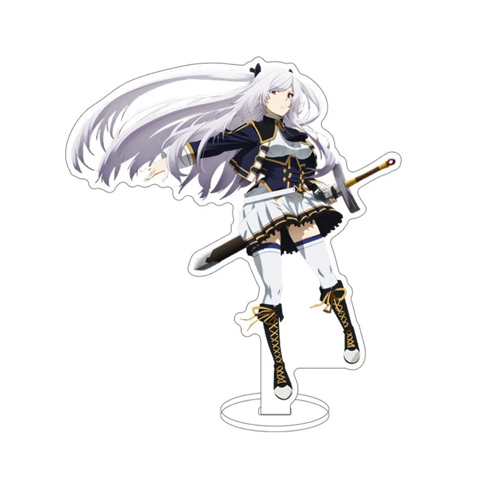 Anime Acrylic Stand Desktop Holder Cid Kageno Shadow Claire Kageno Alexia Midgar Model Plate Sign Ornament Fans Collection Gifts