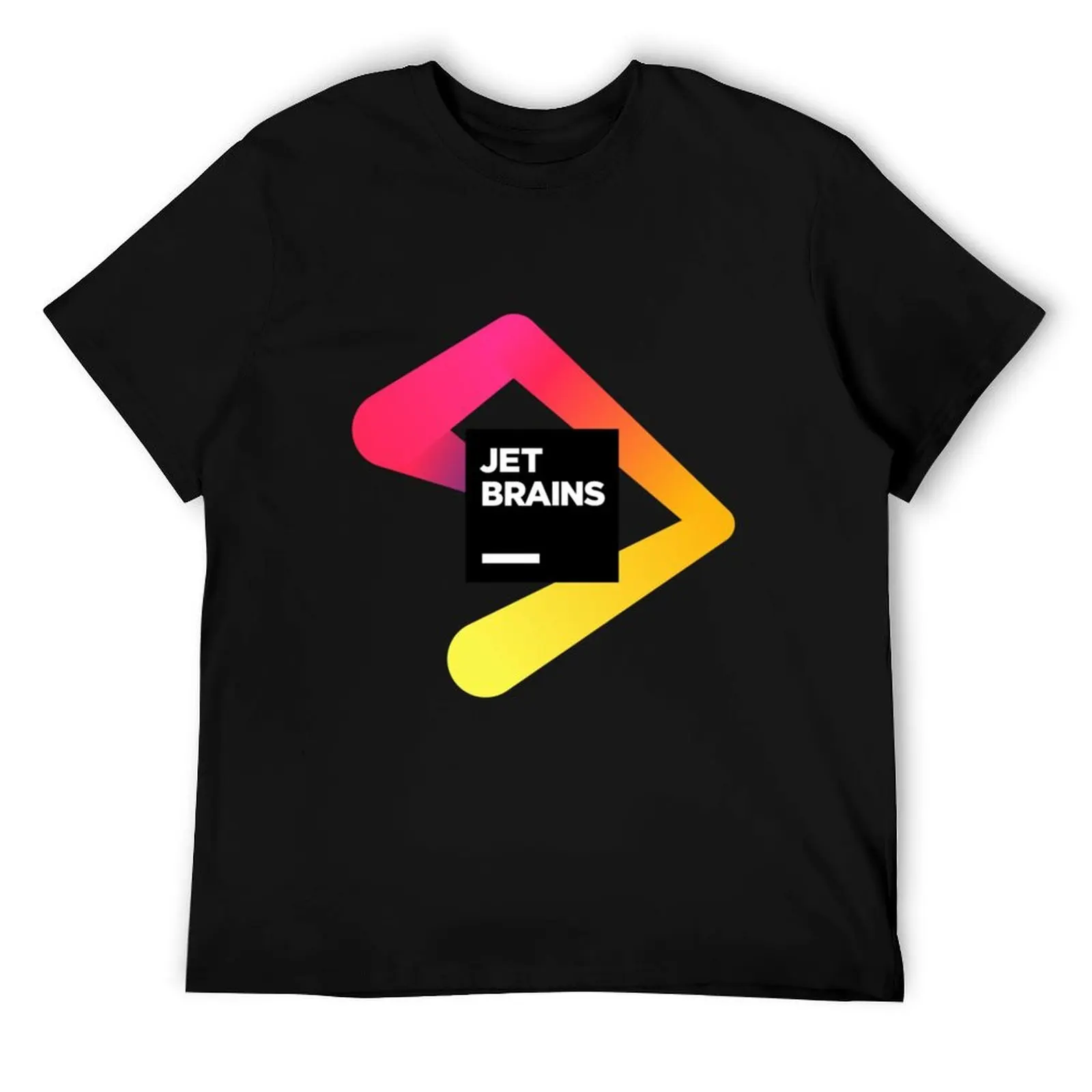 JetBrains الشعار الرئيسي 2021 - تي شيرت إصدار وضع الضوء تي شيرت مطبوع حسب الطلب تي شيرت رجالي للرجال تي شيرت #1