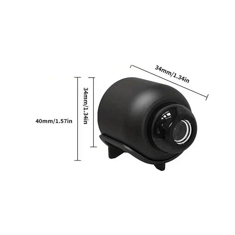 Imagem -06 - Mini Câmera de Vigilância de Segurança Interna Monitor do Bebê Visão Noturna Filmadora Câmera ip Gravador de Vídeo Áudio Wifi hd 1080p