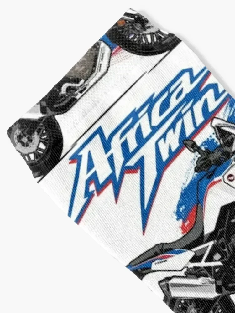 Africa Twin Socks custom Novelties with print Socks Women Men's