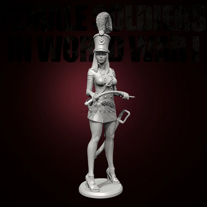 

38mm 50mm 75mm Women Soldiers In Wwi Resin Model Figure Gk Micro Miniature 3d Printed White Model Toy Unassembled And Unpainted