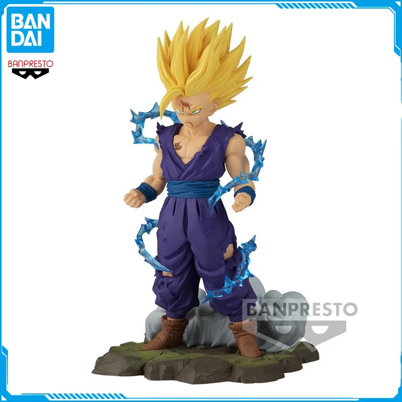 

In Stock Bandai BANPRESTO History Box DRAGON BALL Z Son Gohan New Original Anime Figure Model Toys Action Figure Collection Doll