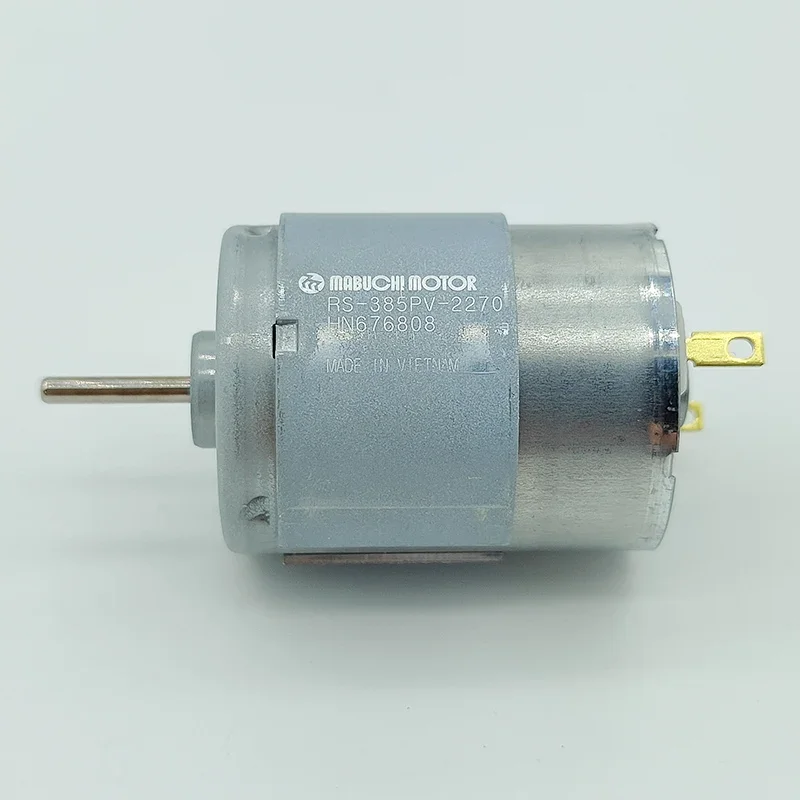 MABUCHI RS-385PV-2270 Micro 385 High Speed Electric Motor 15000RPM Carbon Brush DC 12V 18V 24V for DIY Hair Dryer Toy Model - view 3