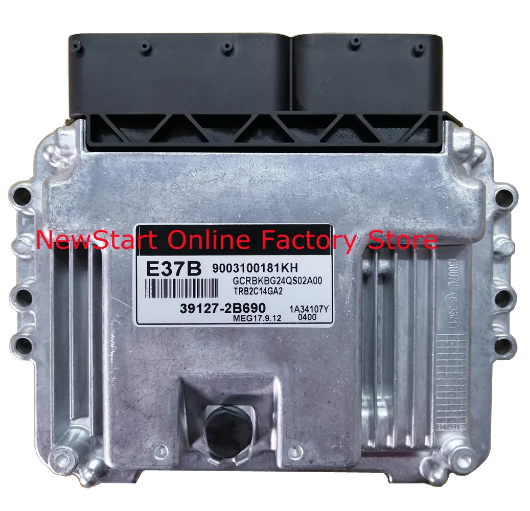 

39127-2B690 New ECU Original Car Engine Computer Board Electronic Control Unit E37B MEG17.9.12