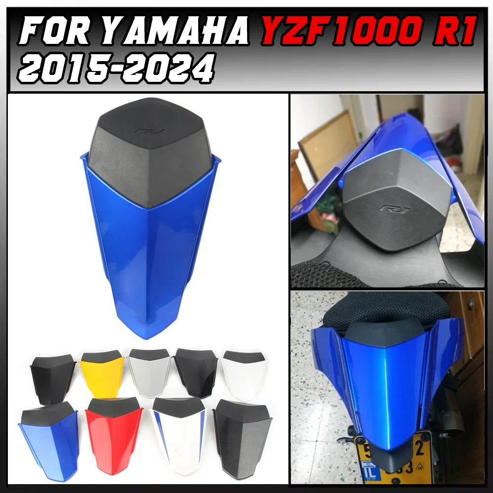 

YZF-R1 2024 For Yamaha YZF 1000 R1 2015 2016 2017 2018-2021 2022 2023 Motorcycle Pillion Rear Seat Cover Cowl Solo Fairing