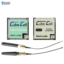 Cubecell Module Lora Node Asr605x (Asr6501, Asr6502) Sx1262 Am01 Ontwikkeling Board Voor Arduino/Lora Sensoren Waterdichte Antenne