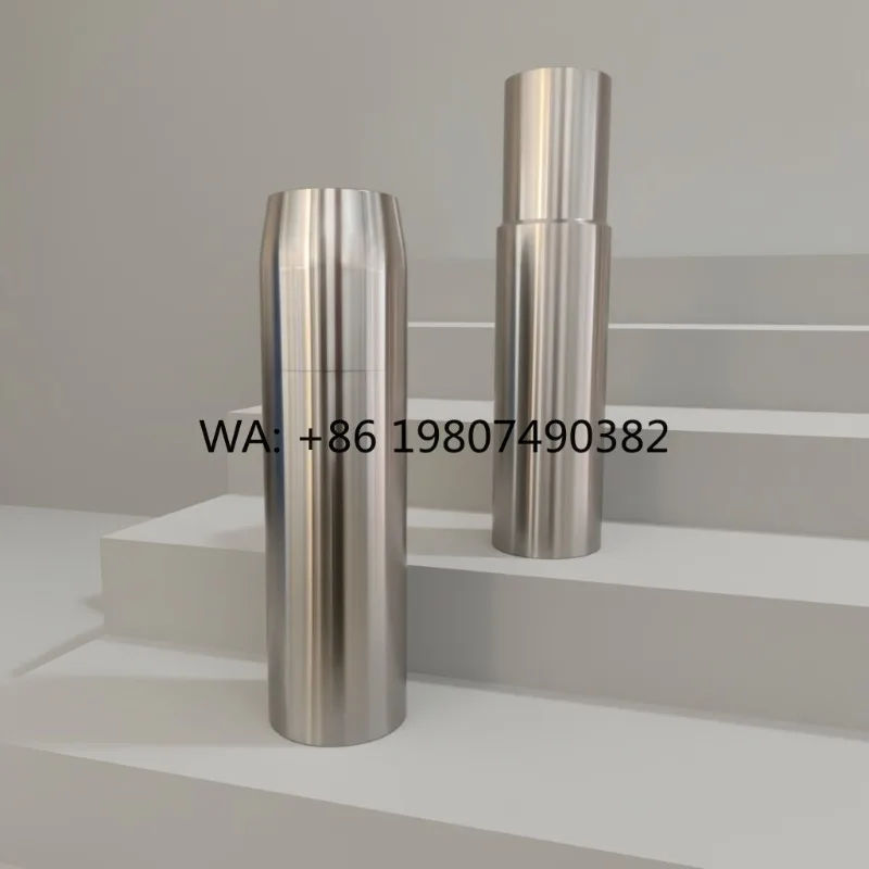 High Precision Custom CNC Machining Lathe Turning Milling Alloy Connecting Pipe OEM ODM Industrial Metal Mechanical Parts