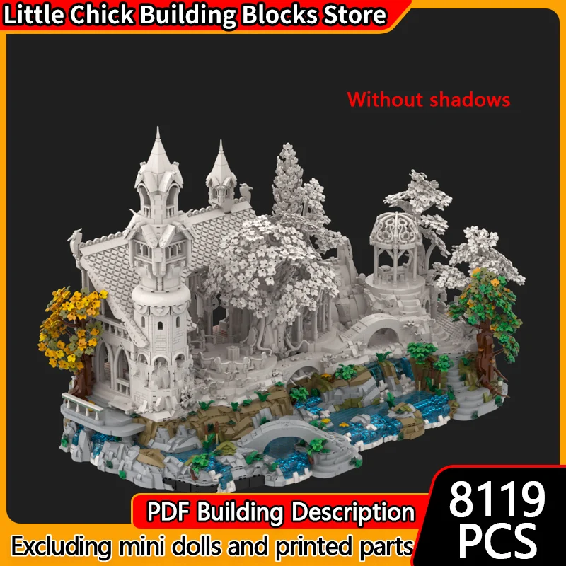 Popular Movie Model MOC Building Bricks Movie Scene Architecture Modular Technology Children Holiday Gifts Assemble Toys Suit