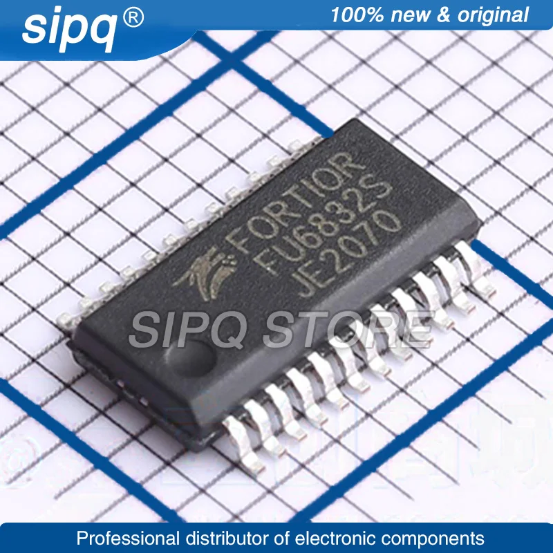 10PCS/LOT FU6832S MARKING:FU6832S SSOP-24 Brushless DC (BLDC) Motor Driver Original In Stock Authentic Product IC