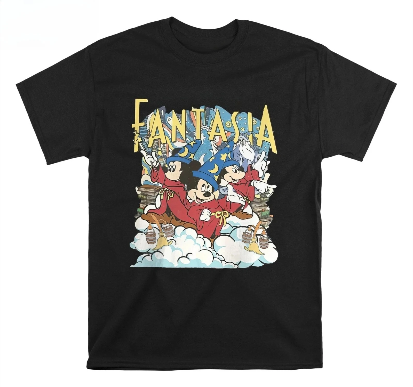 

Summer T-shirt Mickey Mouse Boy Girl Kids Family Parent-child Clothing Casual Oversized Comfort Cotton Short Sleeves Men Women