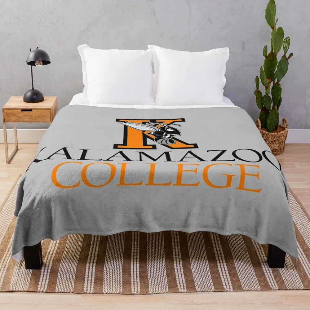 

Kalamazoo College 2 Throw Blanket Luxury Blanket Hair Blanket