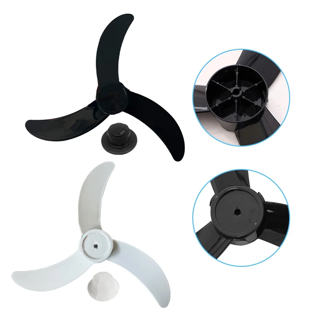 Plastic 18 Inch Fan Replacement Assembly For Standard Electric Fans With 3-Blade Pattern And 8mm Shaft Opening