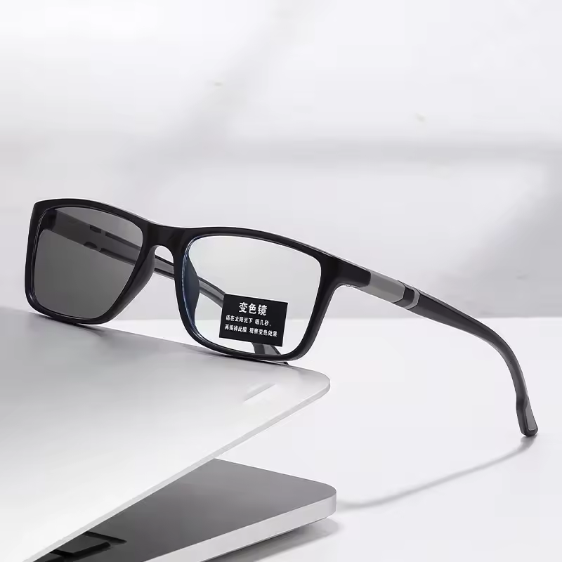 Photochromic Anti Blue Light Outdoor Sports Cycling Ultra Light High-definition Color Changing Myopia Glasses 0 -0.5 -0.75 -1.25 - Image 3