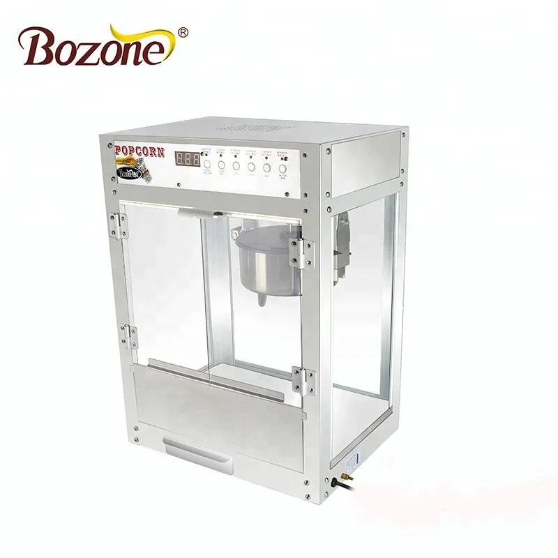 China CE Approved Industrial Snack Equipment Automatic Sweet Cheap Price Popcorn Maker Commercial Gas Popcorn Machine