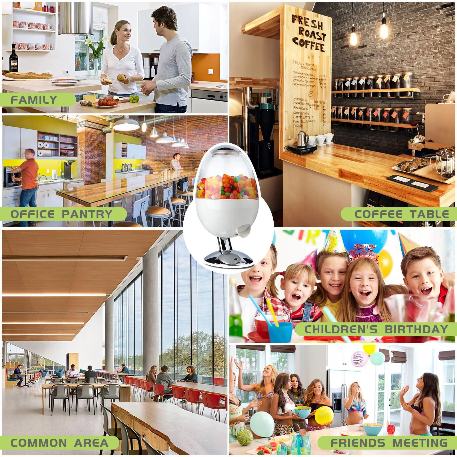 Slimme Snoepjes Station Sensor Snoep Dispenser Touchless Zwarte Snack Food Container Zoete Opslag Pot Batterij 4 Stuks Van Aa Grootte