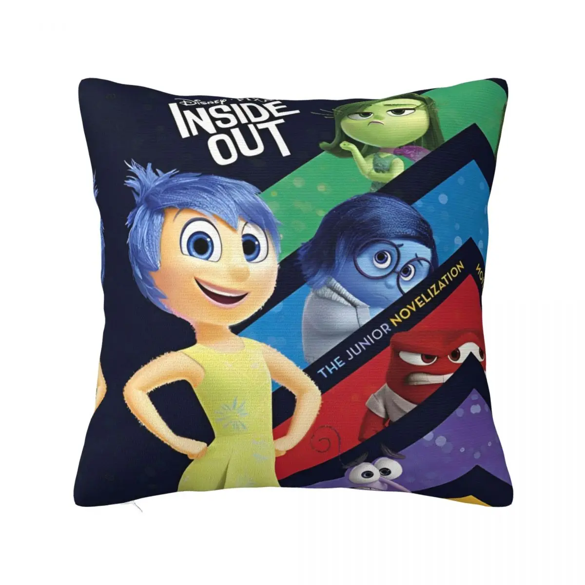 Decorative Pillowcase Inside Out 2 Kids Comey Cartoon Product Bedroom Throw Pillow Case Cover Multiple Sizes Dropshipping