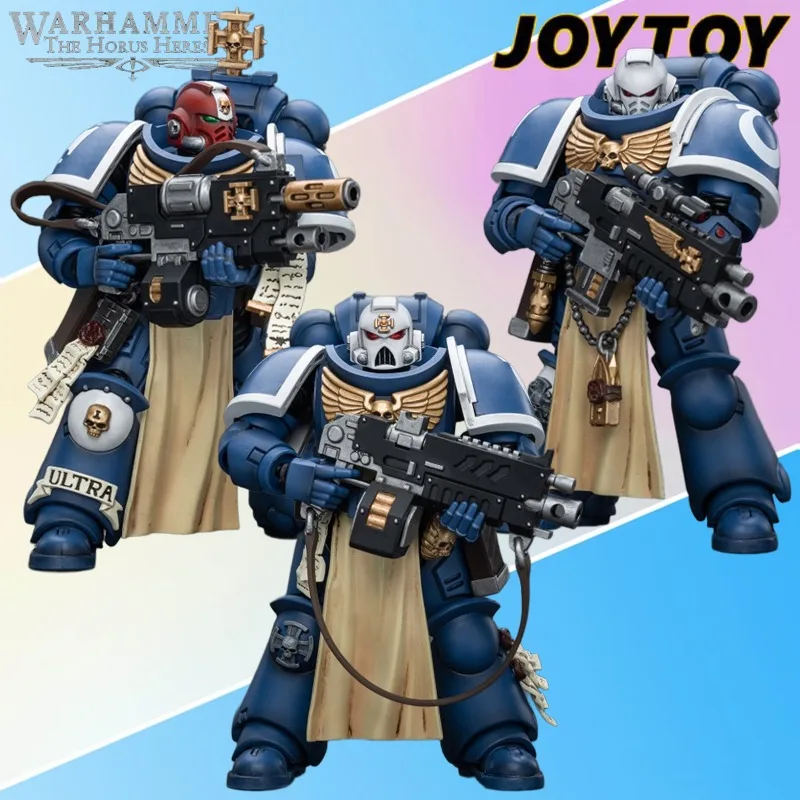 

JOYTOY Подлинная серия WARHAMMER 40,000 Extreme Warriors, Guards, Veterans, Soldiers Готовый продукт Подвижная модель Игрушечная модель