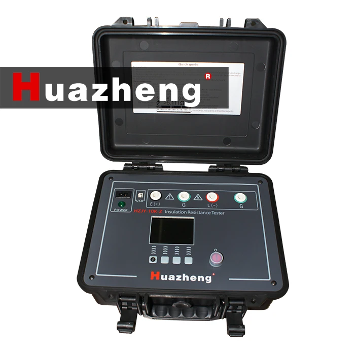 Huazheng HZJY-10KV-Z 10 кВ тестер сопротивления изоляции высокого напряжения